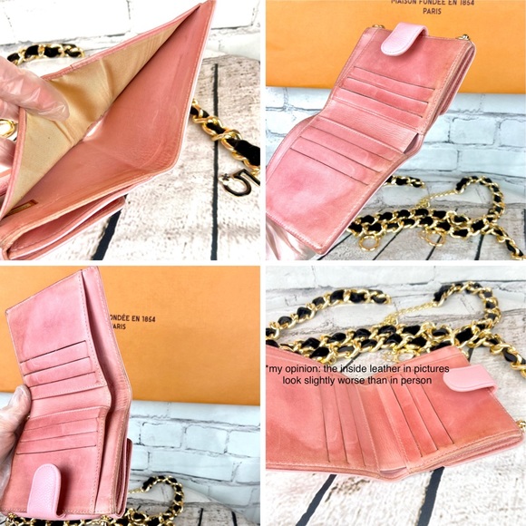 Chanel compact wallet crossbody or belt chain bum bag with keychain bag charm - Picture 15 of 16